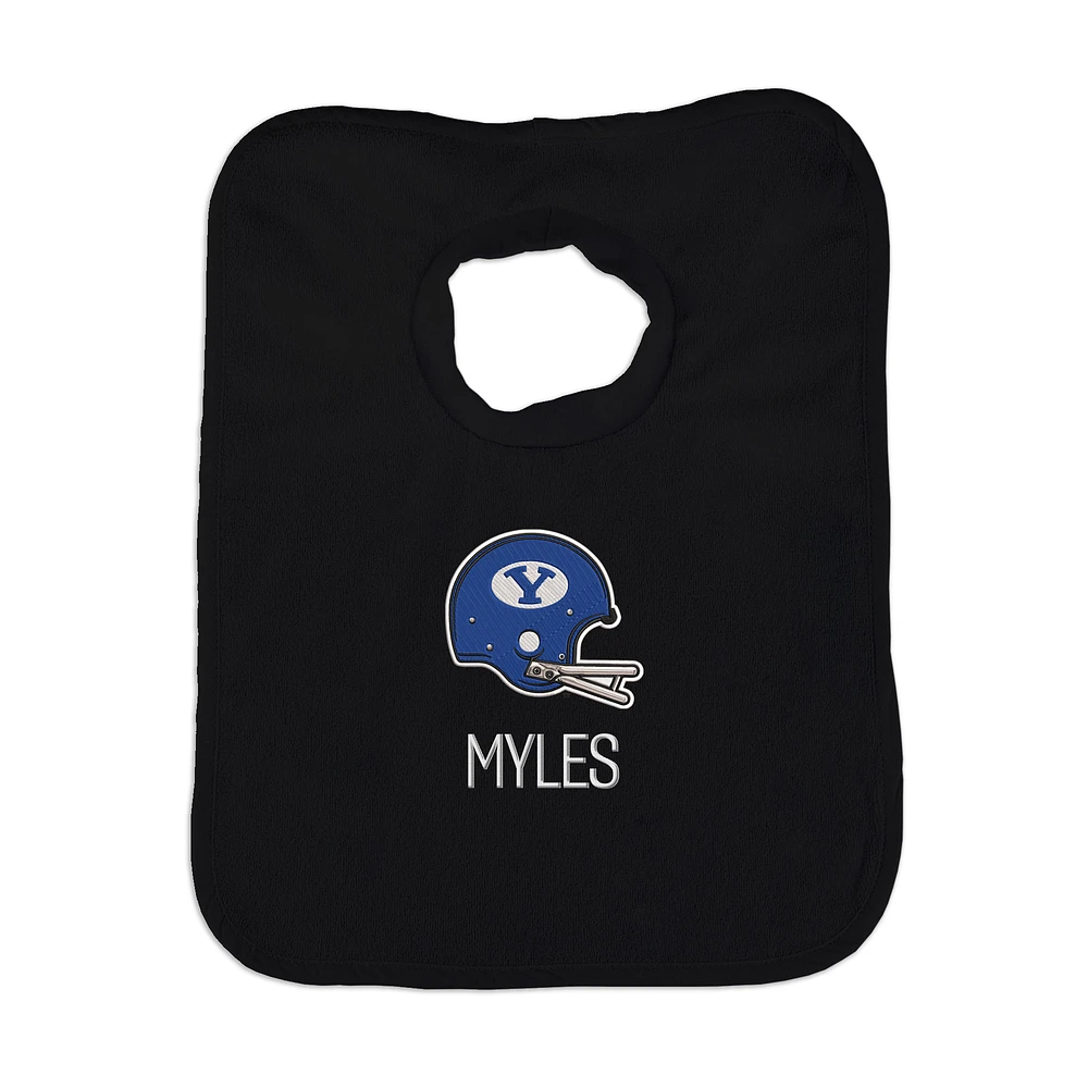Infant Chad & Jake BYU Cougars Personalized Pullover Bib