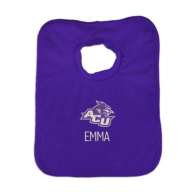 Infant Chad & Jake Abilene Christian University Wildcats Personalized Pullover Bib