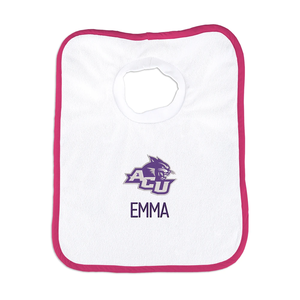 Infant Chad & Jake Abilene Christian University Wildcats Personalized Pullover Bib