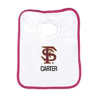 Infant Chad & Jake Florida State Seminoles Personalized Pullover Bib