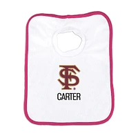 Infant Chad & Jake Florida State Seminoles Personalized Pullover Bib