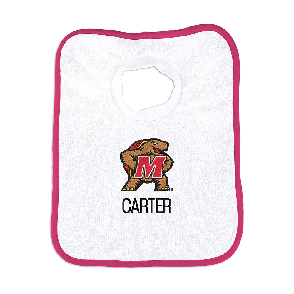 Infant Chad & Jake Maryland Terrapins Personalized Pullover Bib