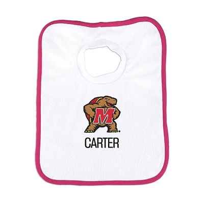 Infant Chad & Jake Maryland Terrapins Personalized Pullover Bib