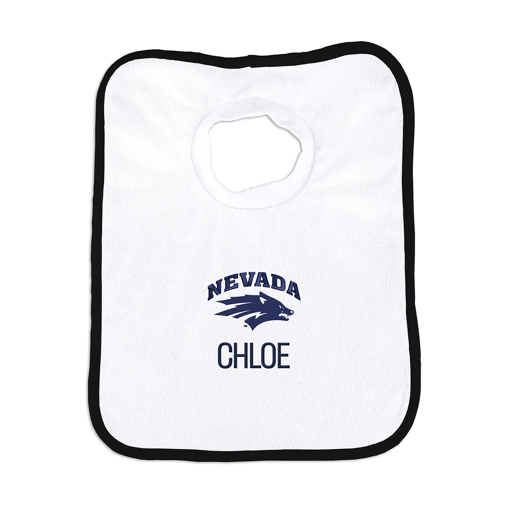 Infant Chad & Jake Nevada Wolf Pack Personalized Pullover Bib