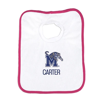 Infant Chad & Jake Memphis Tigers Personalized Pullover Bib