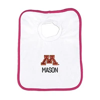 Infant Chad & Jake Minnesota Golden Gophers Personalized Pullover Bib