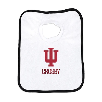 Infant Chad & Jake Indiana Hoosiers Personalized Pullover Bib