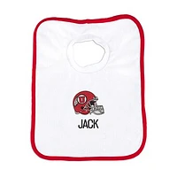 Infant Chad & Jake Utah Utes Personalized Pullover Bib