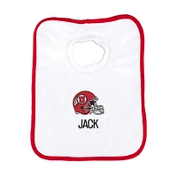 Infant Chad & Jake Utah Utes Personalized Pullover Bib
