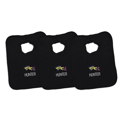 Infant Chad & Jake Drexel Dragons Personalized 3-Pack Pullover Bib Set