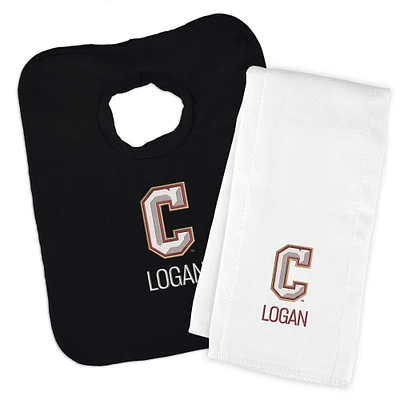 Infant Chad & Jake Charleston Cougars Personalized Pullover Bib & Burp Cloth Set