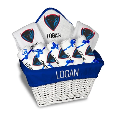 Infant Chad & Jake DePaul Blue Demons Nine-Piece Personalized Large Gift Basket