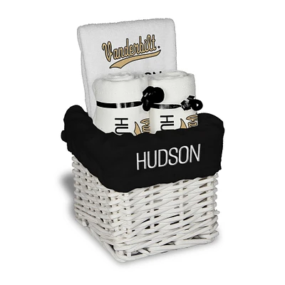Infant Chad & Jake  Vanderbilt Commodores Four-Piece Personalized Small Gift Basket
