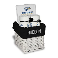 Infant Chad & Jake Emory Eagles Four-Piece Personalized Small Gift Basket