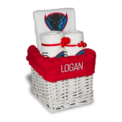 Infant Chad & Jake DePaul Blue Demons Four-Piece Personalized Small Gift Basket