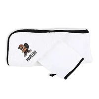 Infant Chad & Jake Oregon State Beavers Personalized Hooded Towel & Mitt Set