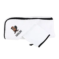 Infant Chad & Jake Oregon State Beavers Personalized Hooded Towel & Mitt Set