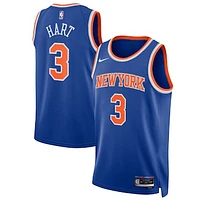 Unisex Nike Josh Hart Blue New York Knicks Swingman Player Jersey - Icon Edition