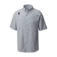 Men's Columbia Atlanta Falcons Throwback Logo Tamiami Omni-Shade Button-Down Shirt