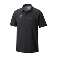 Men's Columbia Atlanta Falcons Slack Tide Omni-Wick Throwback Logo Button-Up Camp Shirt