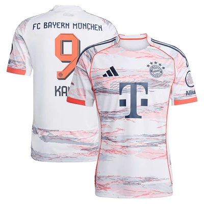 Men's adidas Harry Kane White Bayern Munich 2025/26 Away Replica Player Jersey