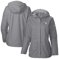 Women's Columbia Gray Cleveland Guardians Arcadia II Full Zip-Jacket