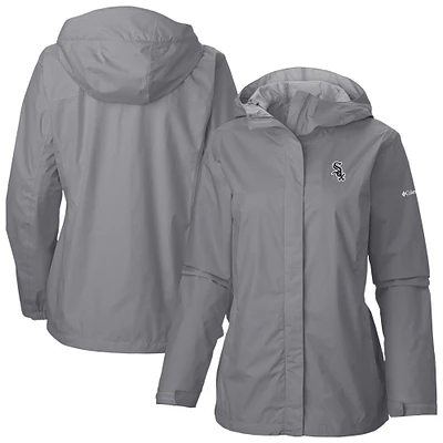 Women's Columbia Gray Chicago White Sox Arcadia II Full Zip-Jacket