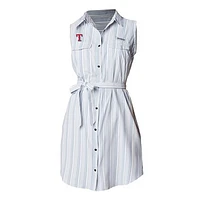Women's Columbia White Texas Rangers Sun Drifter Dress
