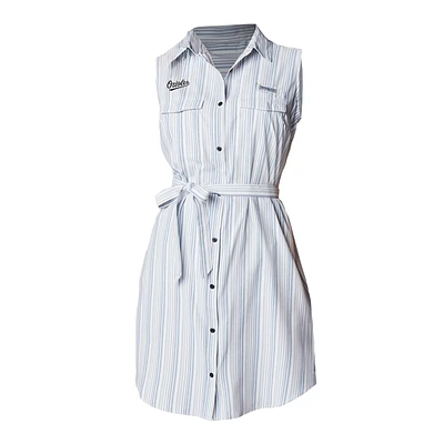Women's Columbia White Baltimore Orioles Sun Drifter Dress