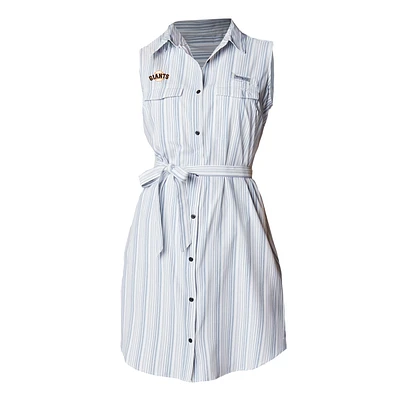 Women's Columbia White San Francisco Giants Sun Drifter Dress