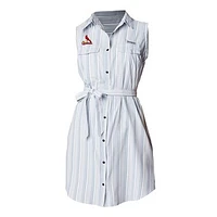 Women's Columbia White St. Louis Cardinals Sun Drifter Dress