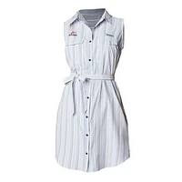 Women's Columbia White Colorado Rockies Sun Drifter Dress