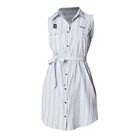 Women's Columbia White Detroit Tigers Sun Drifter Dress