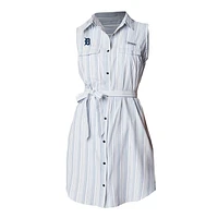 Women's Columbia White Detroit Tigers Sun Drifter Dress