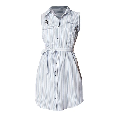 Women's Columbia White Chicago Sox Sun Drifter Dress