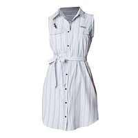 Women's Columbia White Chicago Sox Sun Drifter Dress