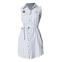 Women's Columbia White Houston Astros Sun Drifter Dress