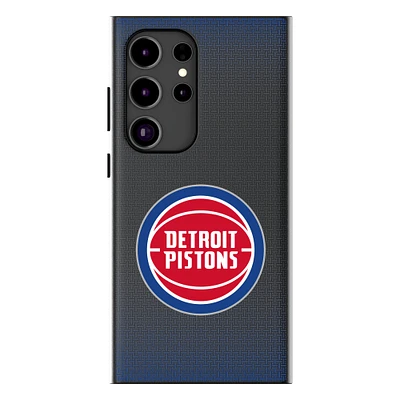Keyscaper Detroit Pistons Linen Galaxy Magnetic Bump Case