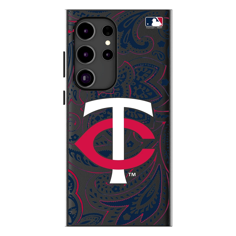 Keyscaper Minnesota Twins Paisley Galaxy Magnetic Bump Case