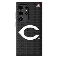 Keyscaper Cincinnati Reds Text Backdrop Galaxy Magnetic Bump Case