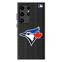 Keyscaper Toronto Blue Jays Text Backdrop Galaxy Magnetic Bump Case