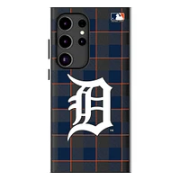 Keyscaper Detroit Tigers Plaid Galaxy Magnetic Bump Case