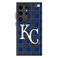 Keyscaper Kansas City Royals Plaid Galaxy Magnetic Bump Case