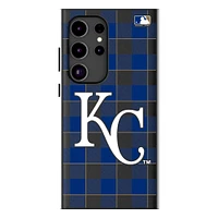 Keyscaper Kansas City Royals Plaid Galaxy Magnetic Bump Case