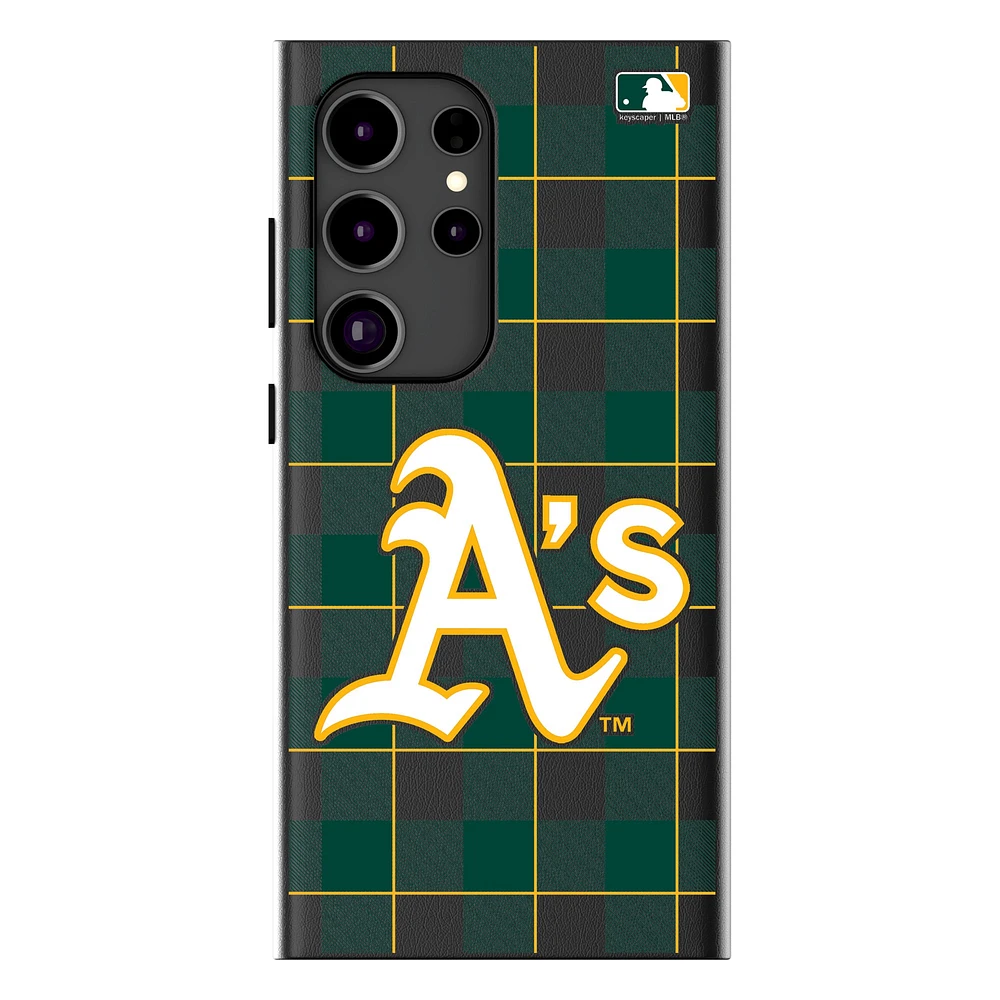Keyscaper Athletics Plaid Galaxy Magnetic Bump Case