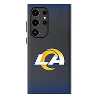 Keyscaper Los Angeles Rams Linen Galaxy Magnetic Bump Case