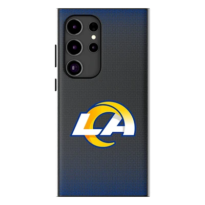 Keyscaper Los Angeles Rams Linen Galaxy Magnetic Bump Case