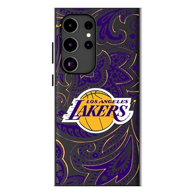 Keyscaper Los Angeles Lakers Paisley Galaxy Magnetic Bump Case