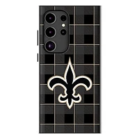 Keyscaper New Orleans Saints Plaid Galaxy Magnetic Bump Case