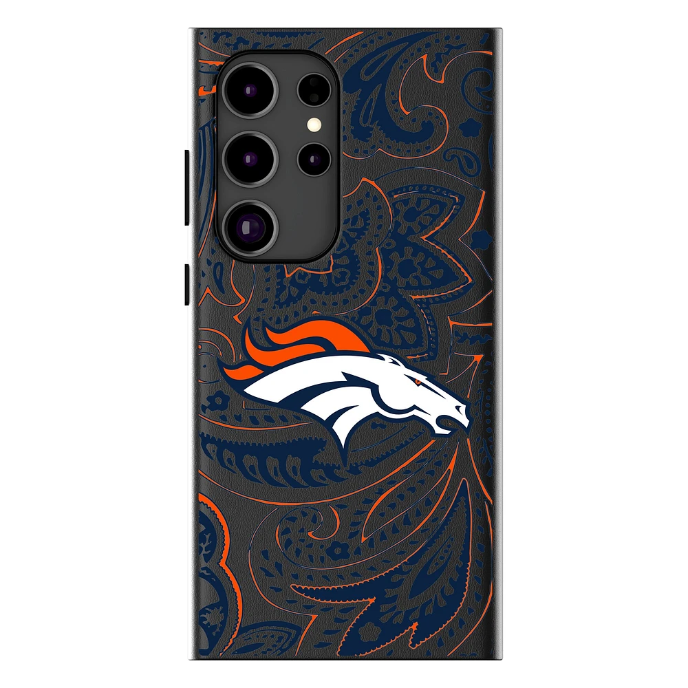Keyscaper Denver Broncos Paisley Galaxy Magnetic Bump Case